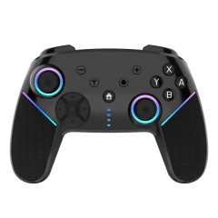 Controlador sem fio (sem zona morta) para switch/lite/OLED, com vibração, movimento, turbo e luz LED
