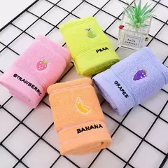 Toalhas de banho de algodão bonito para bebê, Toalha absorvente macia para crianças, Toalha para crianças, Toalha de banho, 50x25cm - comprar online