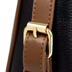 Bolsa de Ombro de Couro Genuíno para Mulheres, Bolsas Crossbody Femininas, Bolsa Feminina, Carteira, Marca de Luxo, Tendência da Moda, Designer, Sac A Main - loja online