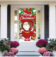 Decoração de Natal Bandeira Bandeira Pendurada Porta, Enfeites, Presentes de Natal, Decoração de Ano Novo, 2025, 2025 - comprar online