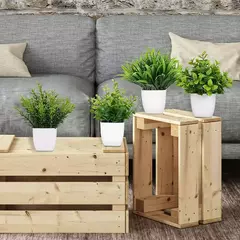 Decorações De Plantas Em Vaso De Falso, Prateleiras Artificiais, Casa, Sala, Jardim, Escritório, Casamento, Quarto, Banheiro, Cena Acessórios - comprar online