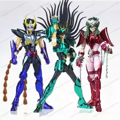 Imagem do Grandes brinquedos/gt saint seiya mito pano ex phoenix ikki dragão shiryu andromeda shun v3 bronze cavaleiros do zodíaco figura de ação