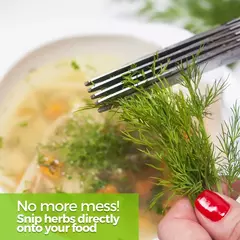 Tesoura de Cozinha Multi-Camada, Cortador Vegetal De Aço Inoxidável, Cebolinha Herb, Laver Spices, Cooking Tool, Cut Kitchen Accessories - loja online