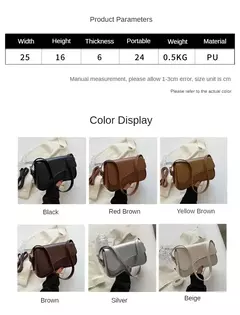 Bolsas crossbody de couro vintage para mulheres, aba pequena, bolsa axila, bolsas axilas e bolsas, designer feminina, 2024 - loja online