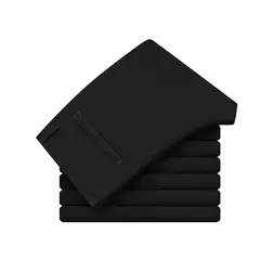 KUBRO-Calças de tecido fosco elástico para homens, calças formais, terno social, traje casual, primavera, outono, 2023 - loja online