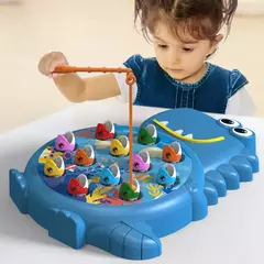 Brinquedos de pesca magnéticos simples para crianças, jogo de dinossauro, bebê Montessori, rotação, presente educacional, crianças, brincar - comprar online