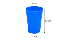 Copos de café reutilizáveis de plástico macio, leite, café, cerveja canecas para festa, bar, ao ar livre, portátil, acampamento, piquenique, viagens Tumbler, doces, 160ml, 2pcs, 5pcs - Wolf Magazine