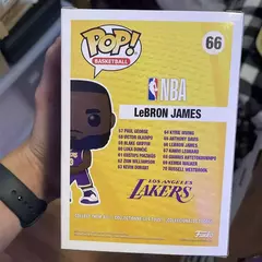 Pop! Lebron james figuras de ação modelo brinquedos funko pop nba star player figureine q versão boneca dos desenhos animados edição limitada presentes - Wolf Magazine