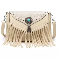 Imagem do Celela design original bolsa de ombro para as mulheres couro do plutônio luxo embreagem designer bolsas ocidental bolsa franja saco do mensageiro