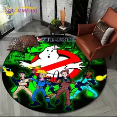 Cartoon G-Ghostbusters filme tapete de área redonda, tapete tapete círculo par na internet