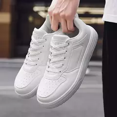YRZL-Sapatilhas brancas confortáveis para homens e mulheres, sapatos casuais, sapatos de caminhada leves, tênis, plus size 36-47 na internet