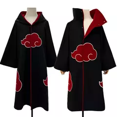 HOLOUN Anime Uchiha Itachi Uchiha Sasuke Cosplay Bordado Hawk Equipe Manto Dor Konan Sasori Natal