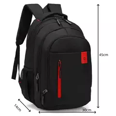 Mochila clássica de grande capacidade, mochila estudantil, viagens, ao ar livre, moda