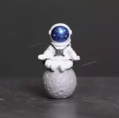 4 pcs Astronauta Figura Estátua Estatueta Spaceman Escultura Brinquedo Educacional Desktop Home Decoração Astronauta Modelo Para Crianças Presente - comprar online