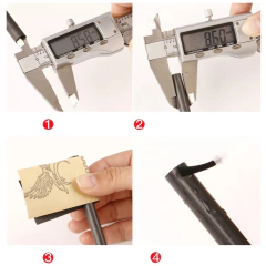 Kit de reparo de vara de pesca, vara de pesca, inserção de carbono, reparo de fibra de carbono, kit de construção de pólo, linha de embrulho de cola ab - loja online