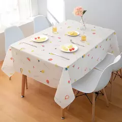 Toalha de mesa resistente à poeira impermeável durável, perfeita para festas piqueniques, família lavável, design high-end, ideal, elegante na internet