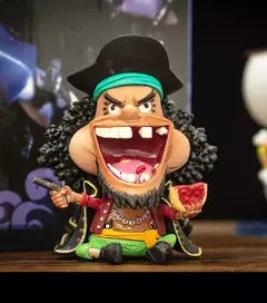 Bandai q versão uma peça luffy usopp nami robin chopper sanji brooke ace anime feito à mão figura de pvc brinquedos modelo boneca - loja online