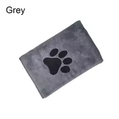 Toalha de banho de microfibra para animais de estimação, 35*75cm/50*100cm, bordada, super macia, absorvente, gato para cães, cobertor, suprimentos de aliciamento