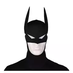 Morcego masculino cosplay traje bruce super-herói disfarce para homem adulto macacão manto máscara de morcego bodysuit halloween carnaval festa roupas - Wolf Magazine