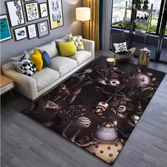 Imagem do Disney-Pesadelo Antes do Natal Tapete Antiderrapante, Tapete Jack Area, Tapete para Casa, Sala de Estar, Quarto, Sofá, Cozinha, Filme