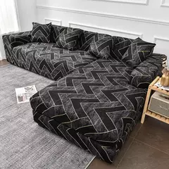 Capa de sofá elástica para sofá em forma de L, tampa da cadeira secional, precisa de ordem, 2 PCs, se o seu sofá for canto - Wolf Magazine