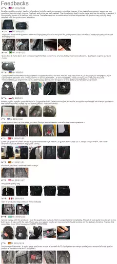 Durável Swiss Multifuncional Laptop Mochila, Resistente À Água Saco De Viagem, Faculdade Bookbag, Porta De Carregamento USB, 17";;VERDADEIRO;;"15 inch General