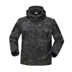 Jaquetas de caminhada de lã camuflada para homens, blusão masculino, roupas táticas, outono, 2024 - comprar online