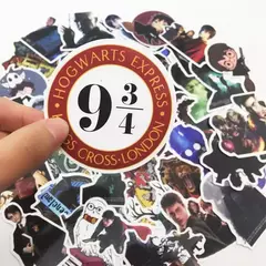 Harries potter brinquedos clássicos luna ron adesivo hermione malfoy snape adesivos à prova dwaterproof água para telefone portátil scrapbook scooter brinquedo