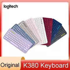Logitech-k380 teclado bluetooth sem fio multi-dispositivo, ultra-fino, para windows, mac, chrome, ios, android - loja online