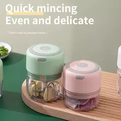 Misturador elétrico para cozinhar o bebê Máquina auxiliar de alimentos Misturador de lama pequeno Pasta de arroz para bebê Máquina de moer na internet