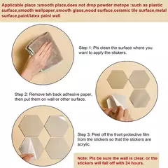 Hexagon 3D Espelho Adesivo de Parede, Sala Adesivos, Decoração do Quarto, Banheiro, Decoração de Casa, Vários tamanhos, DIY TV Fundo