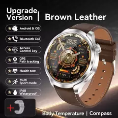 Huawei Sports Smartwatch impermeável para homens, 1.85 "tela AMOLED, bússola GPS NFC, chamada Bluetooth, novo Smartwatch, 2022 - comprar online