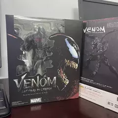 Venom 2 Venom: Deixe ser carnage figura de ação modelo brinquedos conjunta boneca móvel coleção presente de ano novo para criança