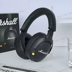 Novo marshall monitor ii sem fio bluetooth dobrável fones de ouvido baixo ativo redução ruído retro música gaming fone - loja online