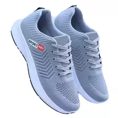 Homens vulcanizados caminhada tênis unissex casual leve tênis atlético sapatos esportivos respirável moda tênis - loja online