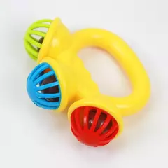 Bebê recém-nascido chocalho bola brinquedos, segurando a mão Bell, brinquedos sensoriais, materiais de segurança para crianças, 0-24 meses, 4pcs na internet