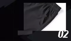 UETEEY-Calças curtas finas leves para homens, shorts masculinos com cordão, desgaste de ginástica, corrida, agachamento, fitness, secagem rápida, quente - comprar online