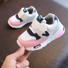 Sapatos de esportes respiráveis para crianças, Sapatos de corrida antiderrapantes, Baby Boots, Solado Macio, Meninos, Meninas, Crianças, Caminhando, Primavera, Outono na internet