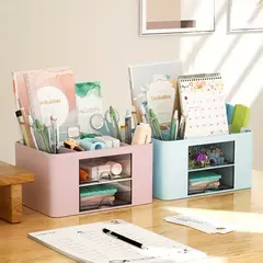 Multifuncional Desk Lockers, Cosmetic Lockers, Desk Acessórios, Adequado para escritórios e famílias, Presente para a escola