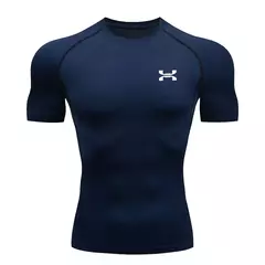 Camisa respirável Rashguard de compressão masculina, ajuste seco, camiseta esportiva MMA Fitness Gym, camisa de corrida, alta qualidade na internet