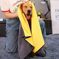 Toalha absorvente para animais de estimação, toalha de banho de secagem rápida para cães e gatos, toalha super absorvente de fibra ultrafina para animais de estimação, suprimentos de limpeza - loja online