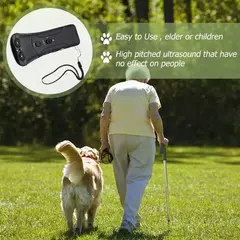 Ultrasonic Anti-Bark Dispositivo para Cães, Barking Control, Stop Repeller, Trainer Tool for Pets, Suprimentos de Treinamento