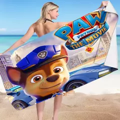 Anime Paw Patrol Toalha De Praia Cartoon Chase Toalhas De Verão Banheiro Toalha De Banho Natação Toalhas De Natal Viagem Toalha De Praia Secagem Rápida