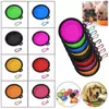 Dobrável pet silicone cão comida tigela de água acampamento ao ar livre viagem portátil dobrável suprimentos para animais de estimação tigela pratos com mosquetão