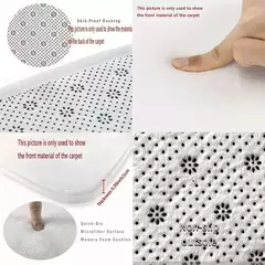 Tapete absorvente para sala de estar, Tapete de cozinha, Tapetes antiderrapantes, Capacho de entrada, Tapetes retro - Wolf Magazine
