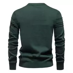AIOPESON Mens Crewneck Pullover Sweater Knitted Cotton Stripped Quality Autumn Winter Warm Sweaters for Men - comprar online