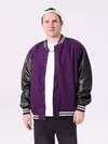 Patches masculinos jaqueta bomber bloco de cores varsity beisebol outerwear casual solto primavera e outono confortável casacos unissex 24h enviado