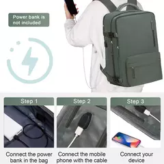 Mochila Laptop para Homens e Mulheres, Mochila Impermeável de Lazer de Viagem, Bolsa para Computador com Compartimento de Sapato 15";;VERDADEIRO;;"910hei,15 polegadas - loja online