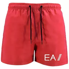 Imagem do Maiô respirável de cintura baixa masculino, shorts sexy de natação, shorts de surf, verão, 2024