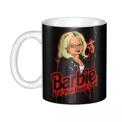 Personalizado horror assassino chucky canecas de café diy filme do jogo da cria - comprar online